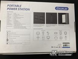 (Jurupa Valley, CA) 3 Portable Power Stations (New) NOTE: This unit is being sold AS IS/WHERE IS via