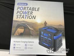 (Jurupa Valley, CA) 3 Portable Power Stations (New) NOTE: This unit is being sold AS IS/WHERE IS via