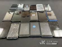 (Jurupa Valley, CA) 18 various Brands Of Cellphones Possibly Locked Used