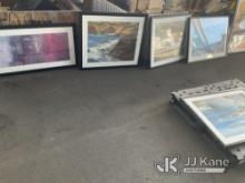 (Jurupa Valley, CA) Art In Frames (Used) NOTE: This unit is being sold AS IS/WHERE IS via Timed Auct
