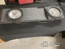 (Jurupa Valley, CA) Car Subwoofer (Used) NOTE: This unit is being sold AS IS/WHERE IS via Timed Auct