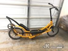 (Jurupa Valley, CA) Elliptigo bike (Used) NOTE: This unit is being sold AS IS/WHERE IS via Timed Auc