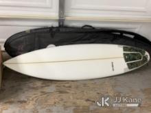 (Jurupa Valley, CA) Surfboard (Used) NOTE: This unit is being sold AS IS/WHERE IS via Timed Auction