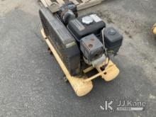 (Jurupa Valley, CA) Dewalt Air Compressor (Used) NOTE: This unit is being sold AS IS/WHERE IS via Ti