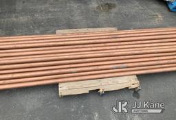 (Jurupa Valley, CA) Pallet Of Copper Pipes (New ) NOTE: This unit is being sold AS IS/WHERE IS via T