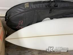 (Jurupa Valley, CA) Surfboard (Used) NOTE: This unit is being sold AS IS/WHERE IS via Timed Auction