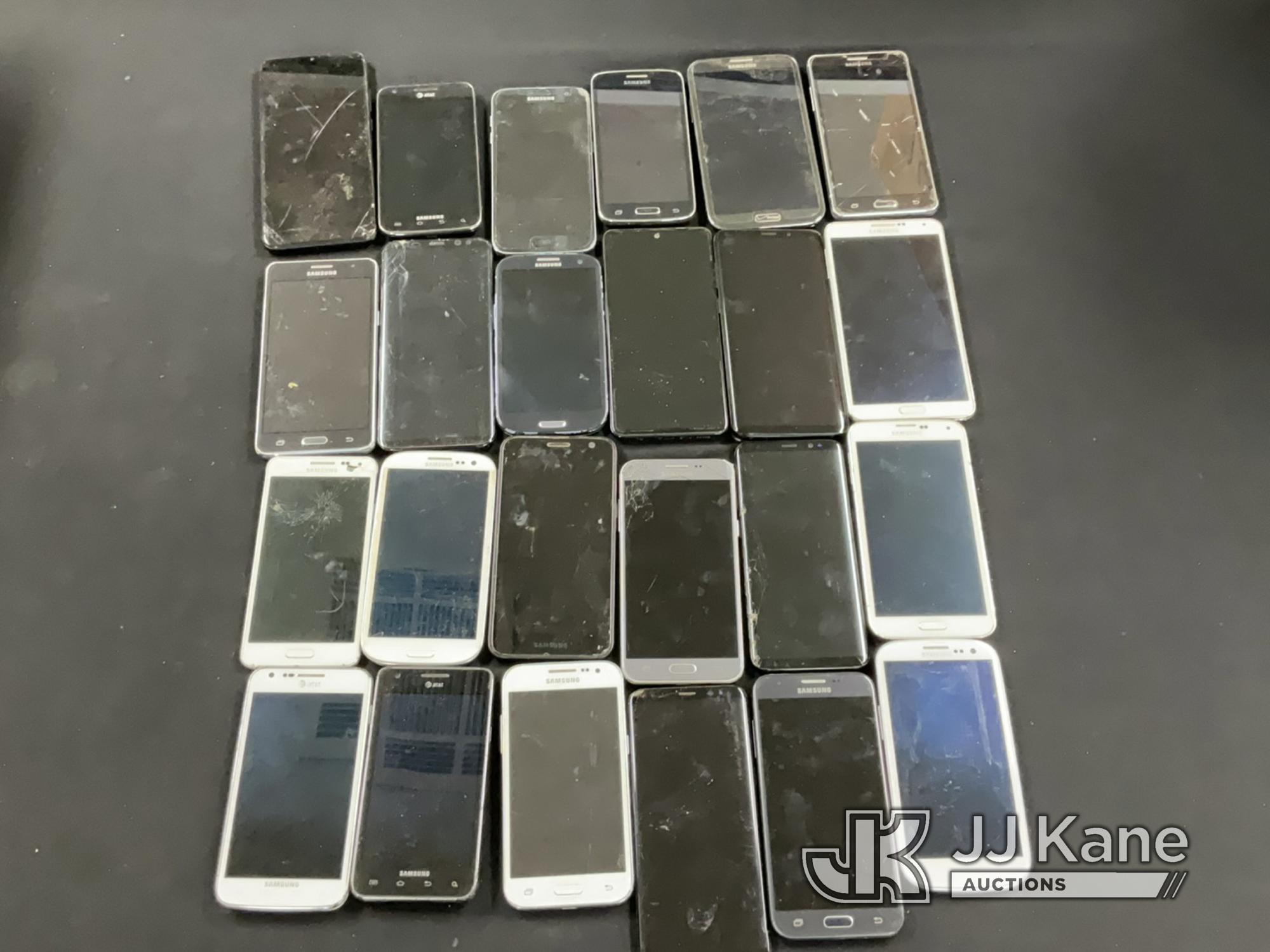 (Jurupa Valley, CA) 24 Samsung Cell Phones Used