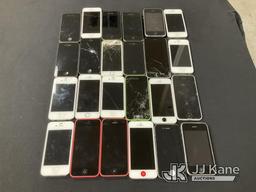 (Jurupa Valley, CA) 24 Apple IPhones Possibly Locked Used