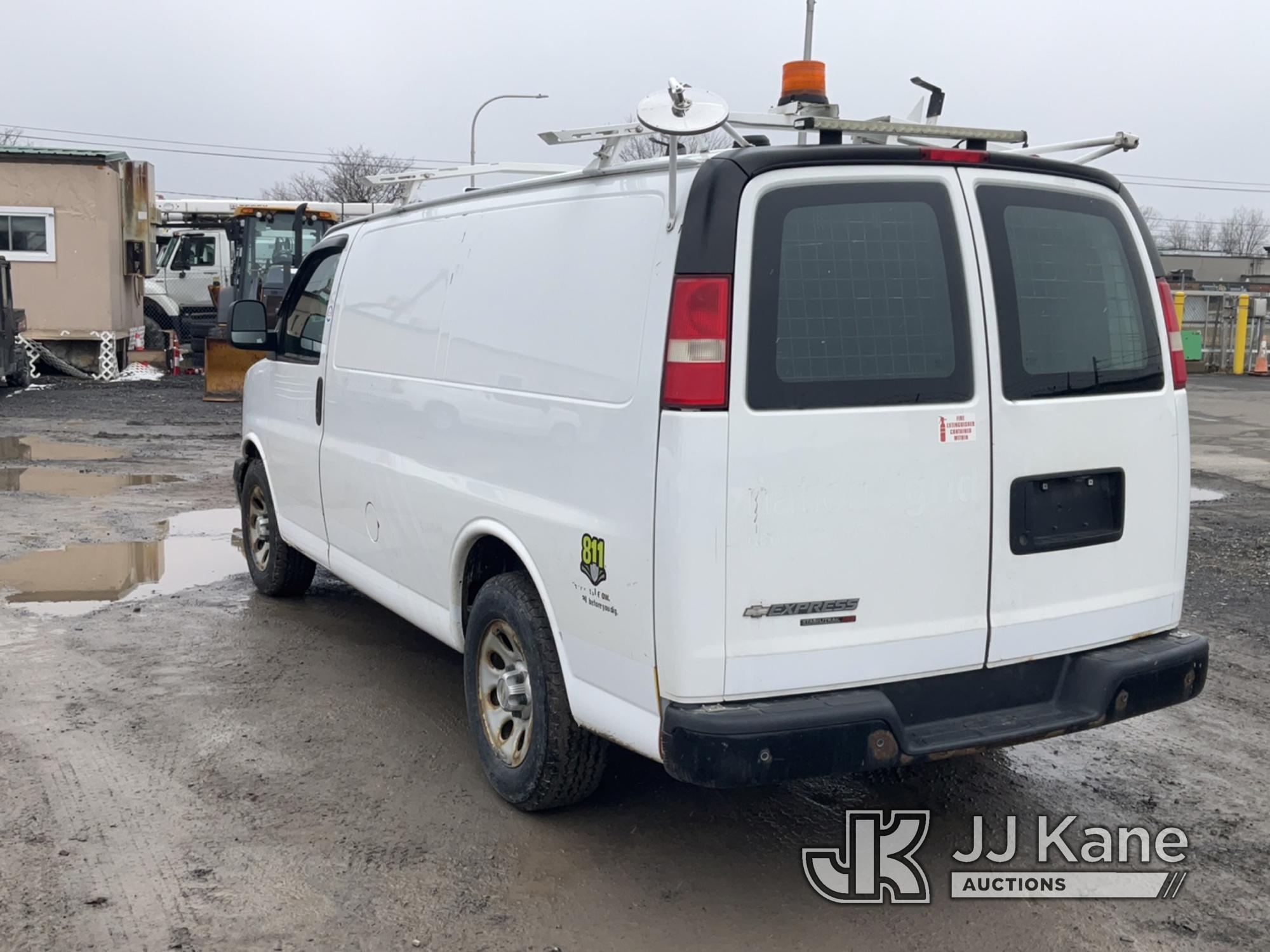 (Rome, NY) 2013 Chevrolet Express G1500 AWD Cargo Van Runs & Moves, Body & Rust Damage