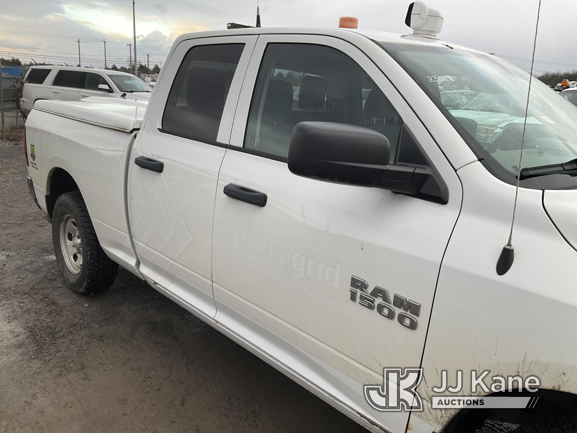 (Rome, NY) 2014 RAM 1500 4x4 Extended-Cab Pickup Truck Runs & Moves, TPMS Light On, Body & Rust Dama