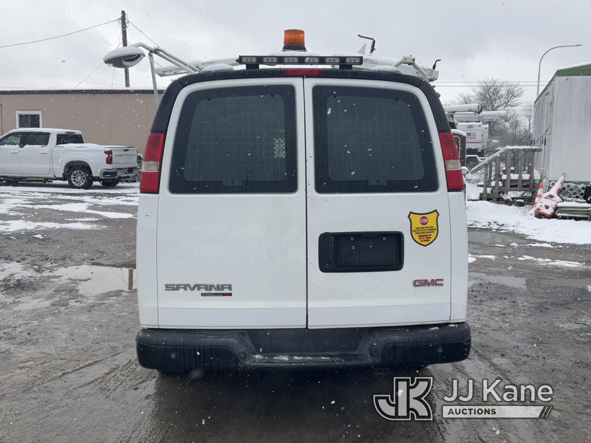 (Rome, NY) 2013 GMC Savana G1500 AWD Cargo Van Runs & Moves, Body & Rust Damage, Side Cargo Doors Do