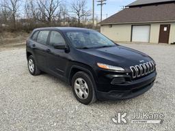 (Fort Wayne, IN) 2015 Jeep Cherokee 4x4 4-Door Sport Utility Vehicle Runs & Moves