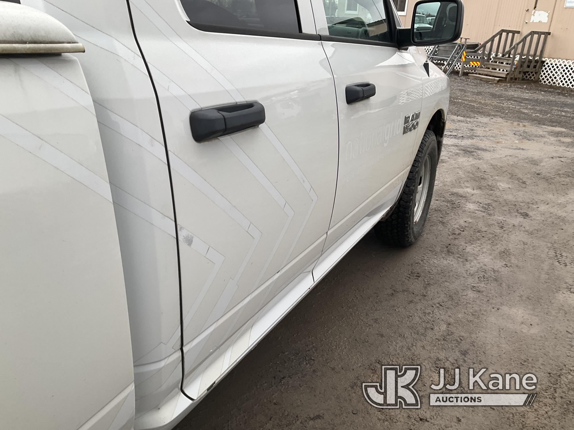 (Rome, NY) 2014 RAM 1500 4x4 Extended-Cab Pickup Truck Runs & Moves, TPMS Light On, Body & Rust Dama