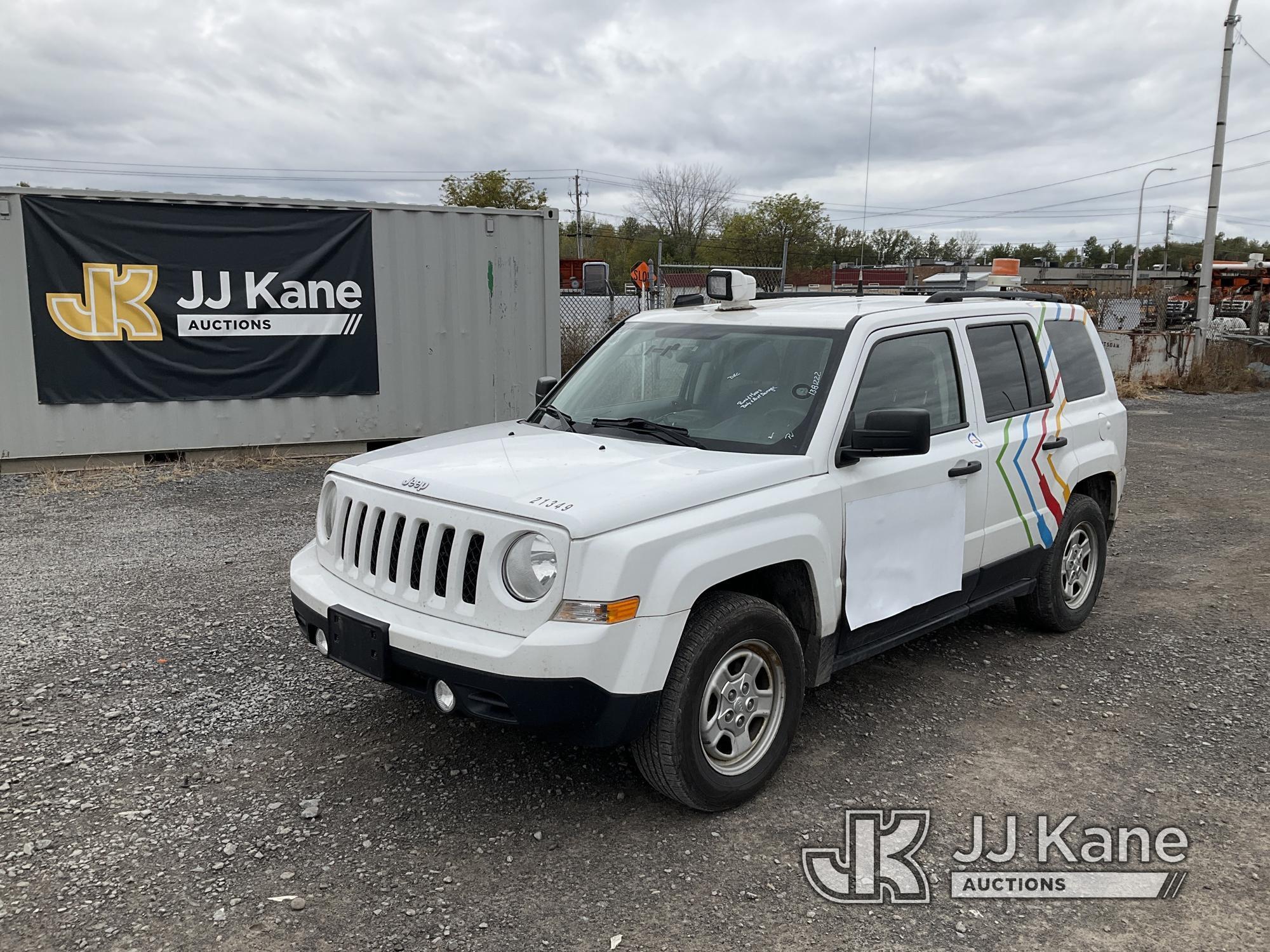 (Rome, NY) 2014 Jeep Patriot 4x4 4-Door Sport Utility Vehicle Runs & Moves, Body & Rust Damage, Sell