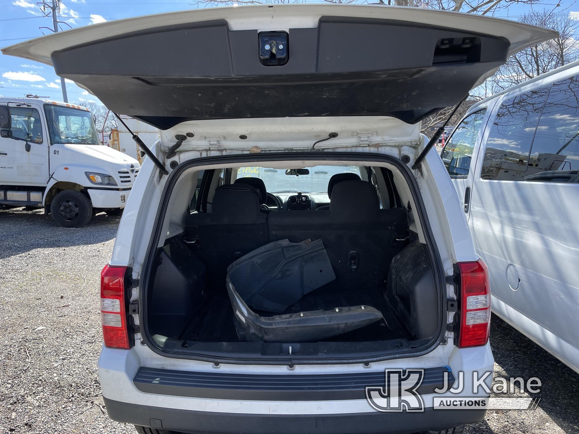 (Plymouth Meeting, PA) 2014 Jeep Patriot 4x4 4-Door Sport Utility Vehicle Not Running, Condition Unk