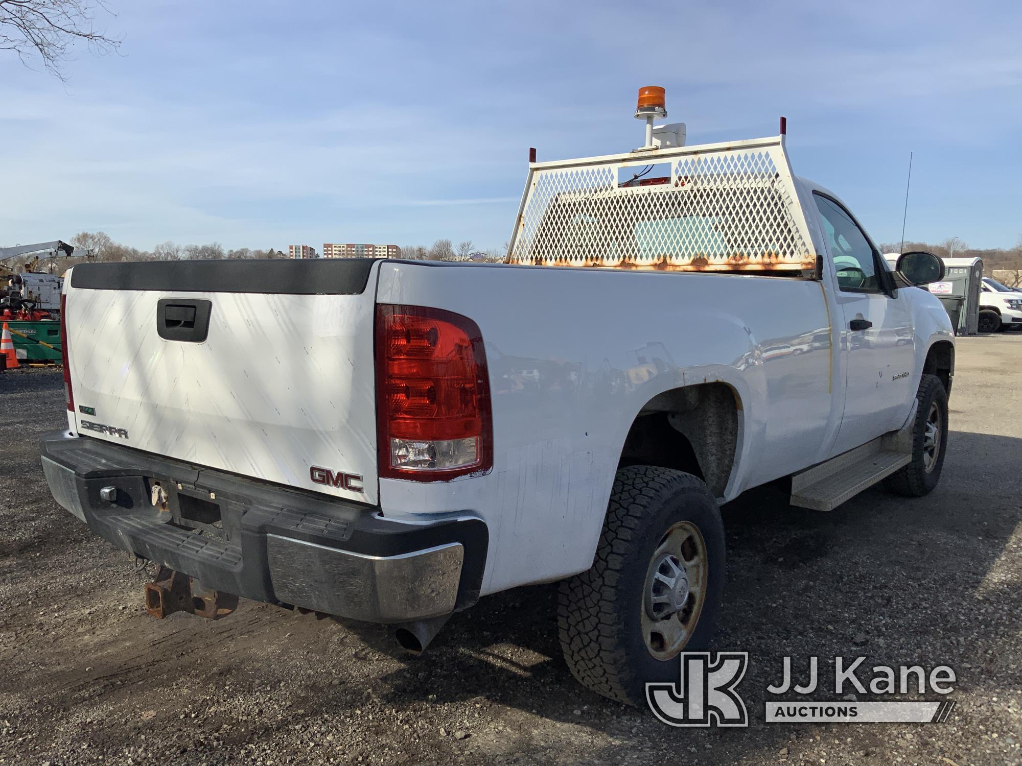 (Plymouth Meeting, PA) 2012 GMC Sierra 2500HD 4x4 Pickup Truck Runs & Moves, Body & Rust Damage, Fra