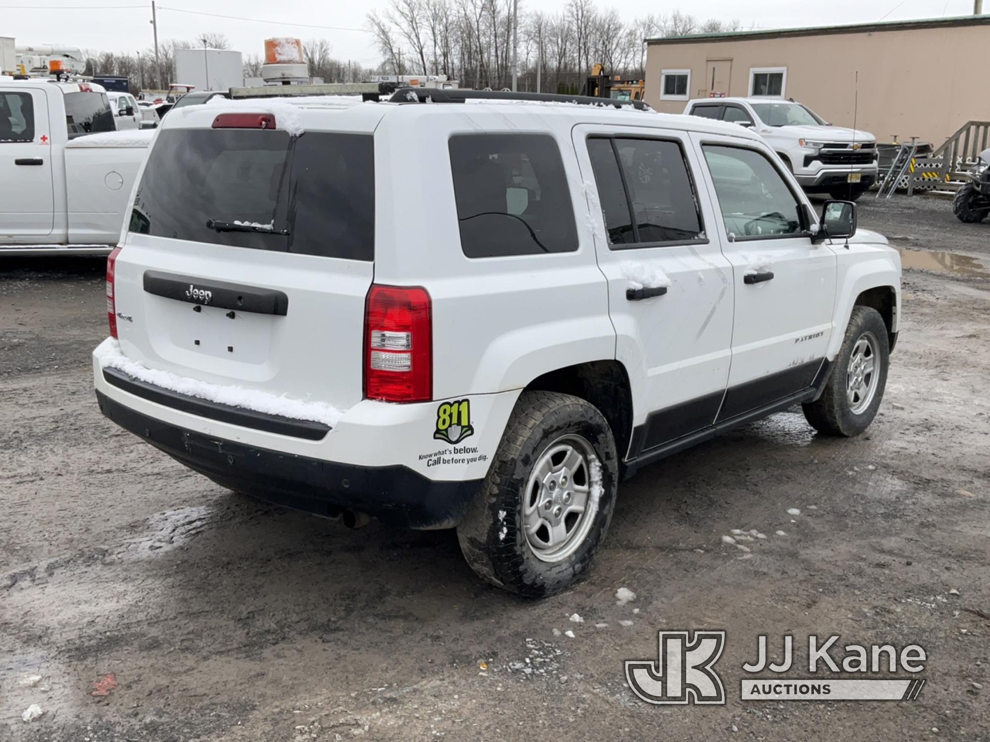 (Rome, NY) 2014 Jeep Patriot 4x4 4-Door Sport Utility Vehicle Runs & Moves, Body & Rust Damage, Chec