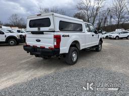 (Smock, PA) 2017 Ford F250 4x4 Extended-Cab Pickup Truck Runs & Moves, Check Engine Light On, Rust D