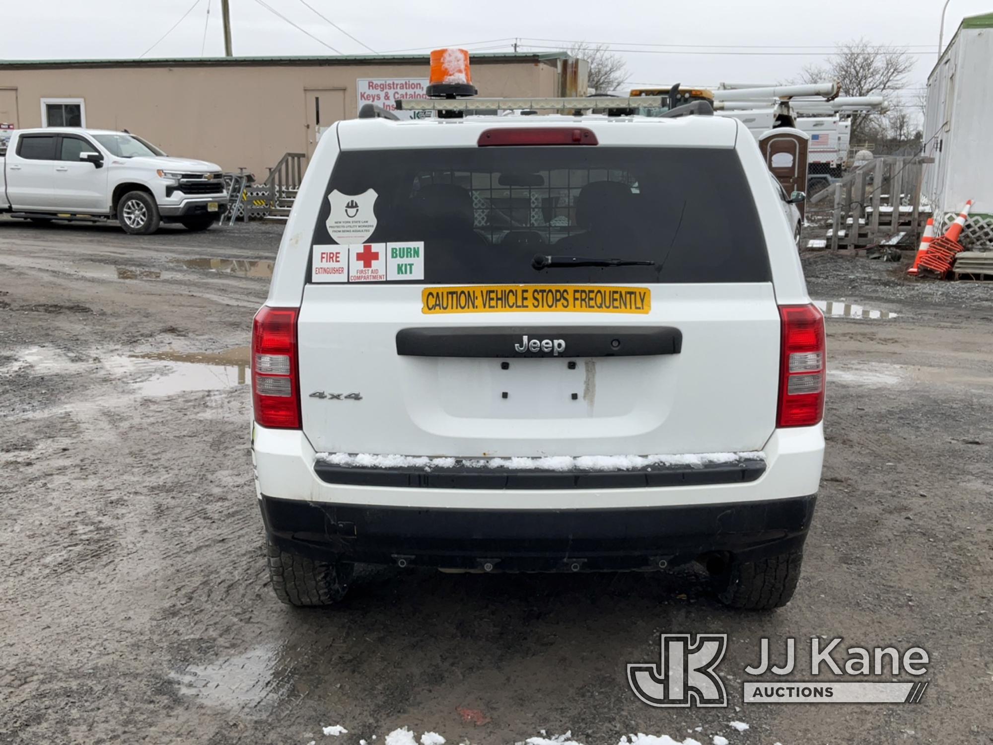 (Rome, NY) 2014 Jeep Patriot 4-Door Sport Utility Vehicle Runs & Moves, Body & Rust Damage