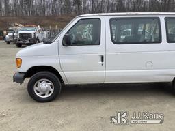 (Shrewsbury, MA) 2007 Ford E350 Passenger Van Runs & Moves) (Rust Damage