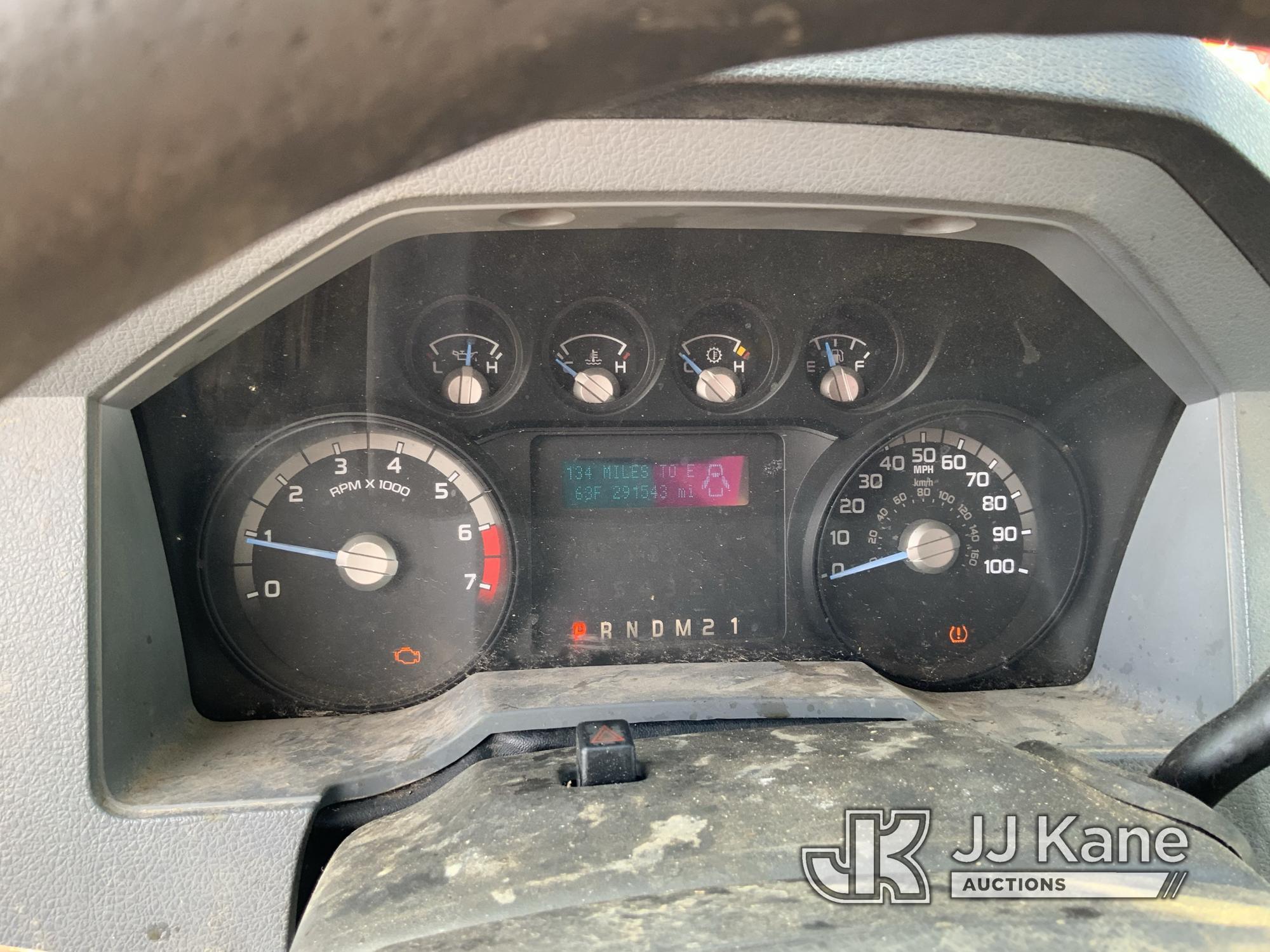 (Ashland, OH) 2015 Ford F250 4x4 Extended-Cab Pickup Truck Runs & Moves) (Check Engine Light On, Rus