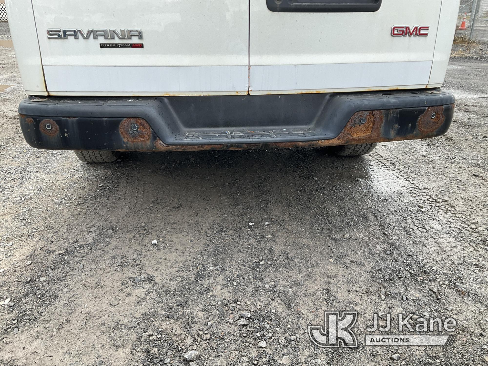 (Rome, NY) 2013 GMC Savana G1500 AWD Cargo Van Runs & Moves, Body & Rust Damage