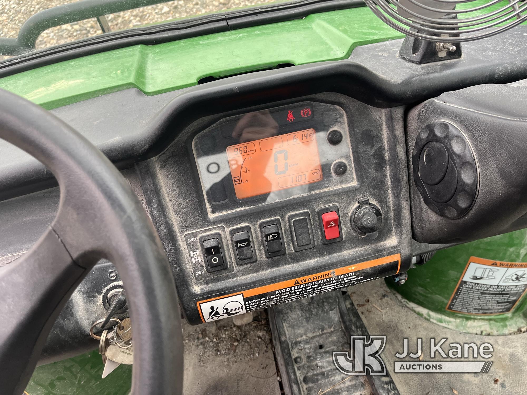 (Shrewsbury, MA) 2012 John Deere Gator 825i 4x4 All-Terrain Vehicle No Title) (Run & Moves