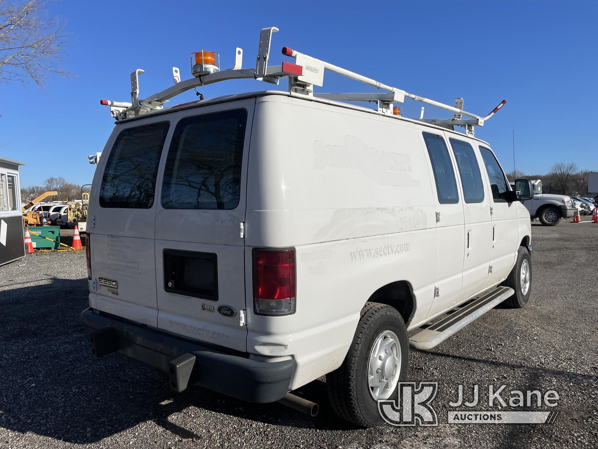 (Plymouth Meeting, PA) 2011 Ford E250 Cargo Van Runs & Moves, Body & Rust Damage