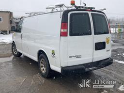 (Rome, NY) 2013 GMC Savana G1500 AWD Cargo Van Runs & Moves, Body & Rust Damage, Side Cargo Doors Do