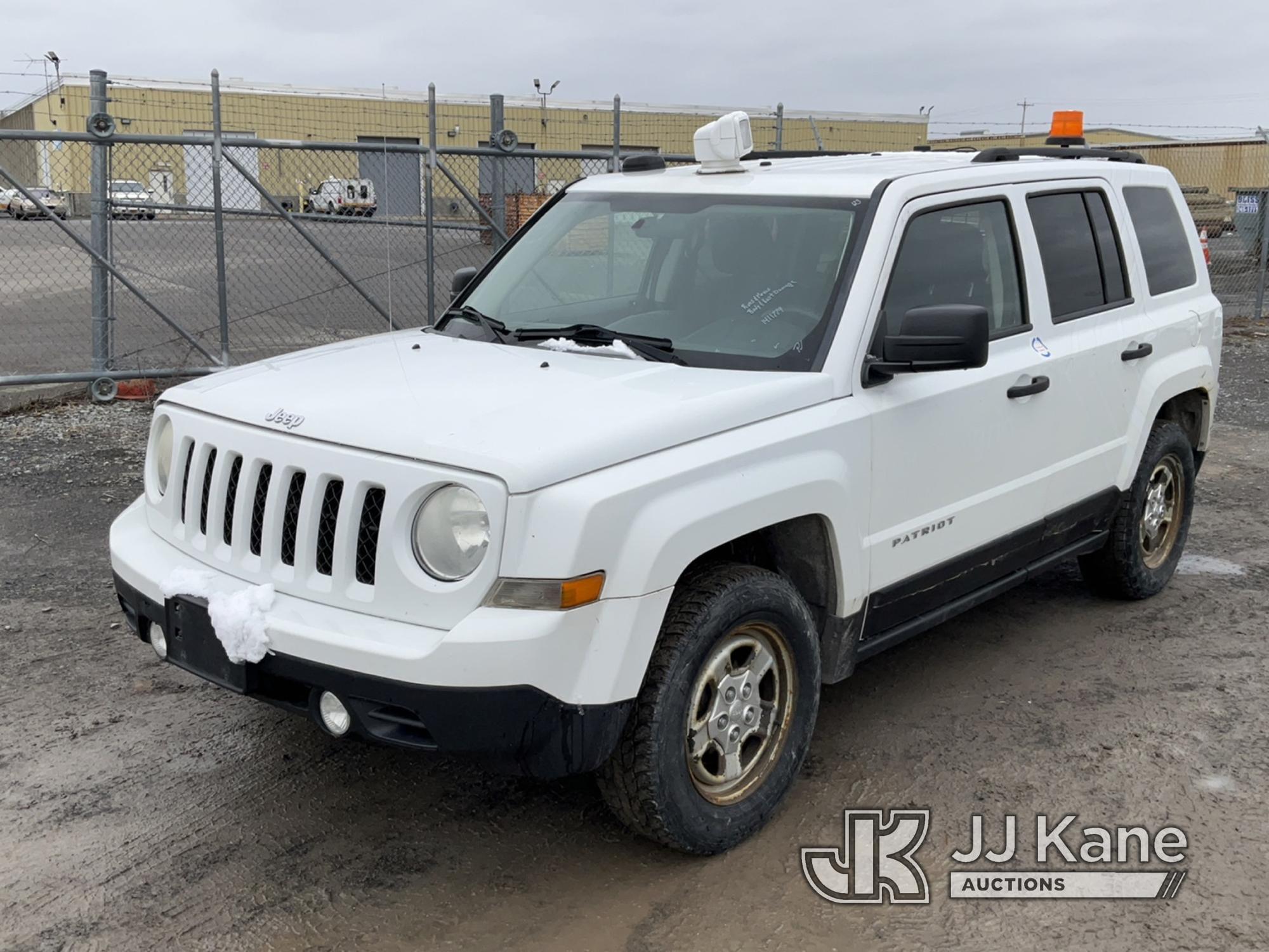 (Rome, NY) 2014 Jeep Patriot 4-Door Sport Utility Vehicle Runs & Moves, Body & Rust Damage