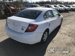 (Plymouth Meeting, PA) 2012 Honda Civic 4-Door Sedan CNG Only) (Runs & Moves, Body & Rust Damage