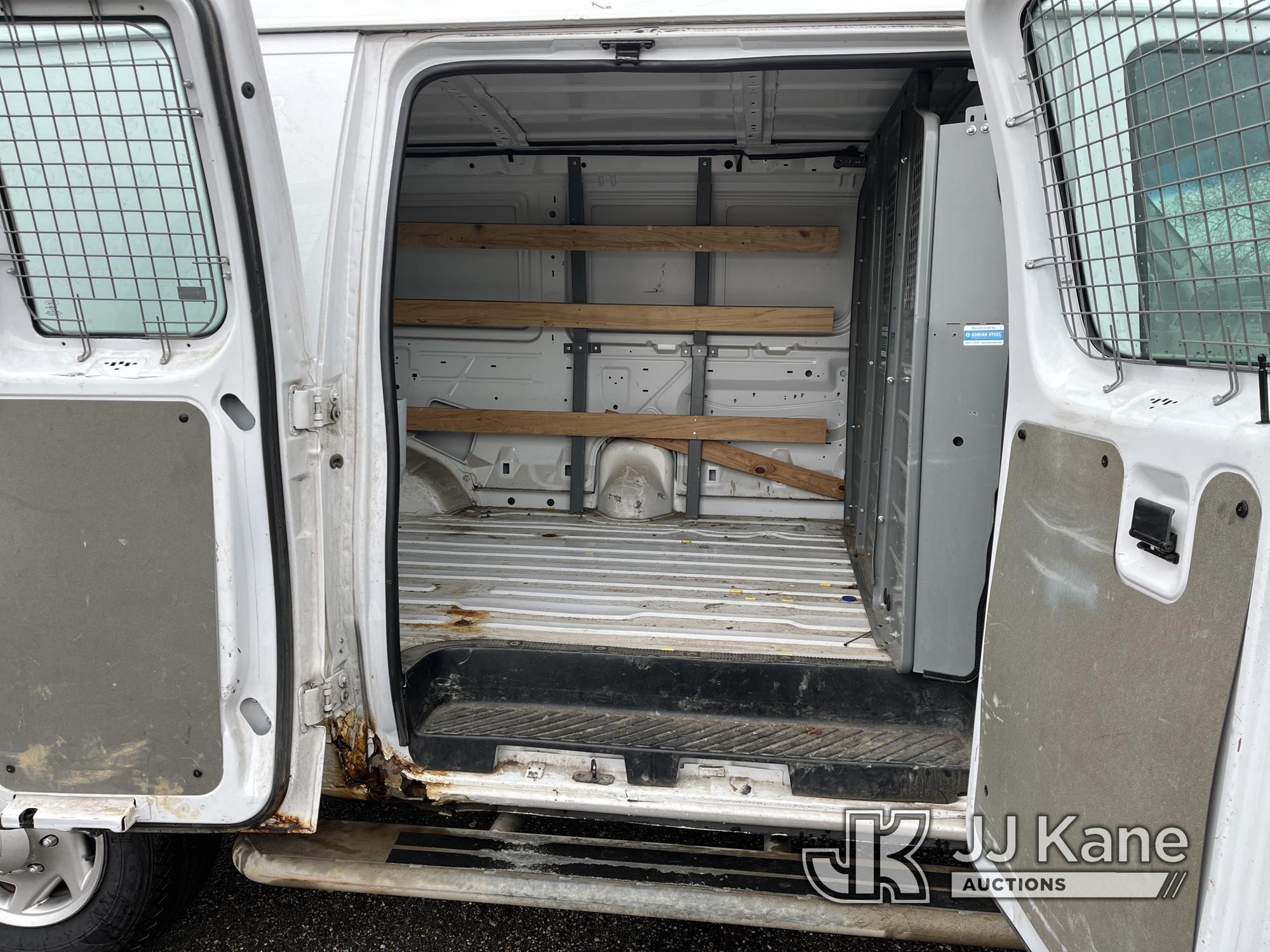 (Plymouth Meeting, PA) 2013 Ford E250 Cargo Van Runs & Moves, Body & Rust Damage