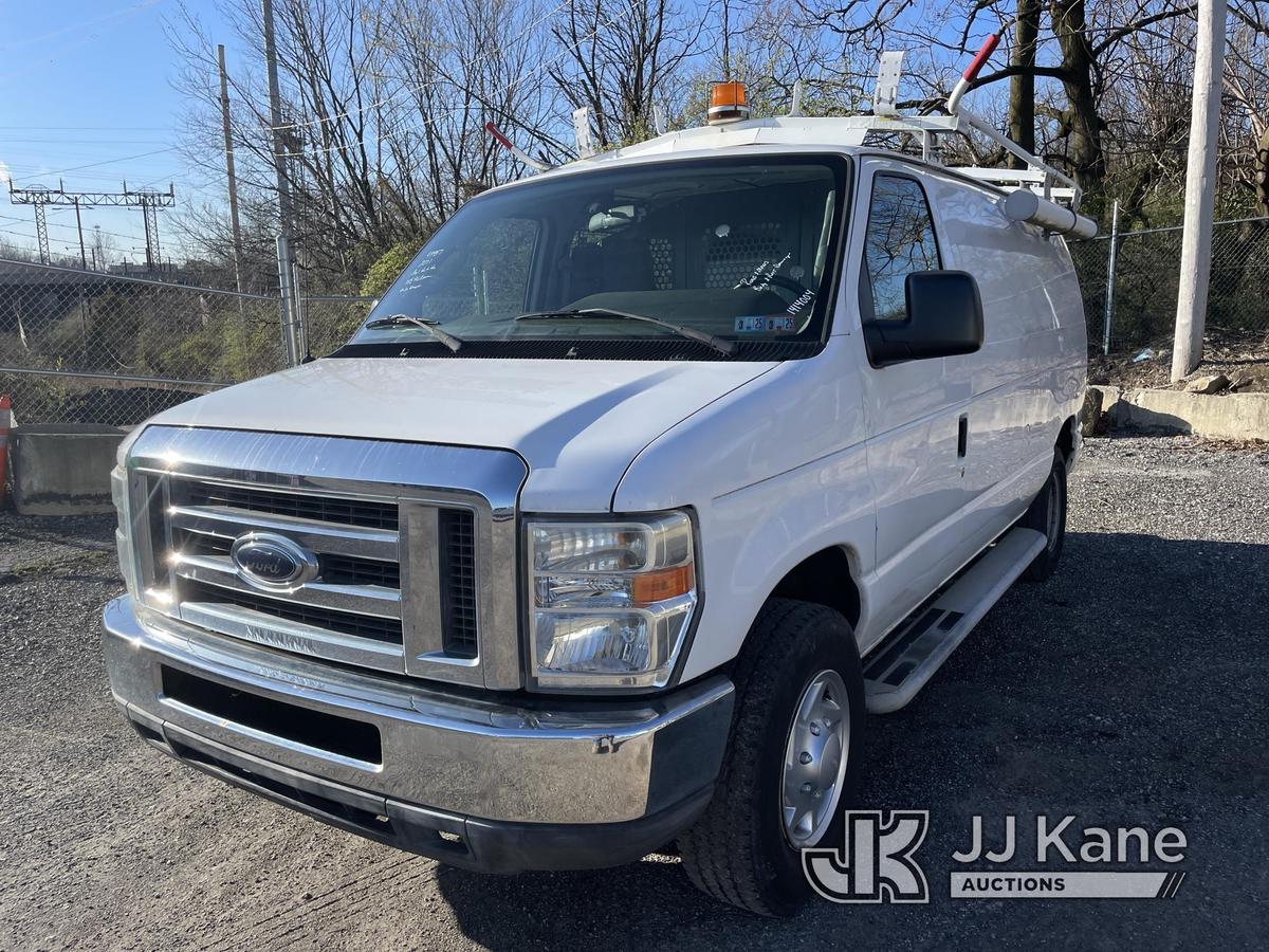 (Plymouth Meeting, PA) 2011 Ford E250 Cargo Van Runs & Moves, Body & Rust Damage