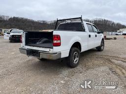 (Smock, PA) 2007 Ford F150 4x4 Crew-Cab Pickup Truck Runs Rough, Moves Rough, Bad Transmission, No T