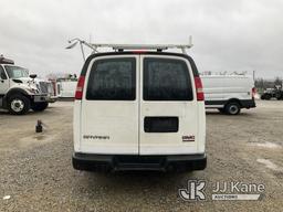 (Shrewsbury, MA) 2013 GMC Savana G1500 AWD Cargo Van Runs & Moves) (Sporadically Starts, Bad Battery