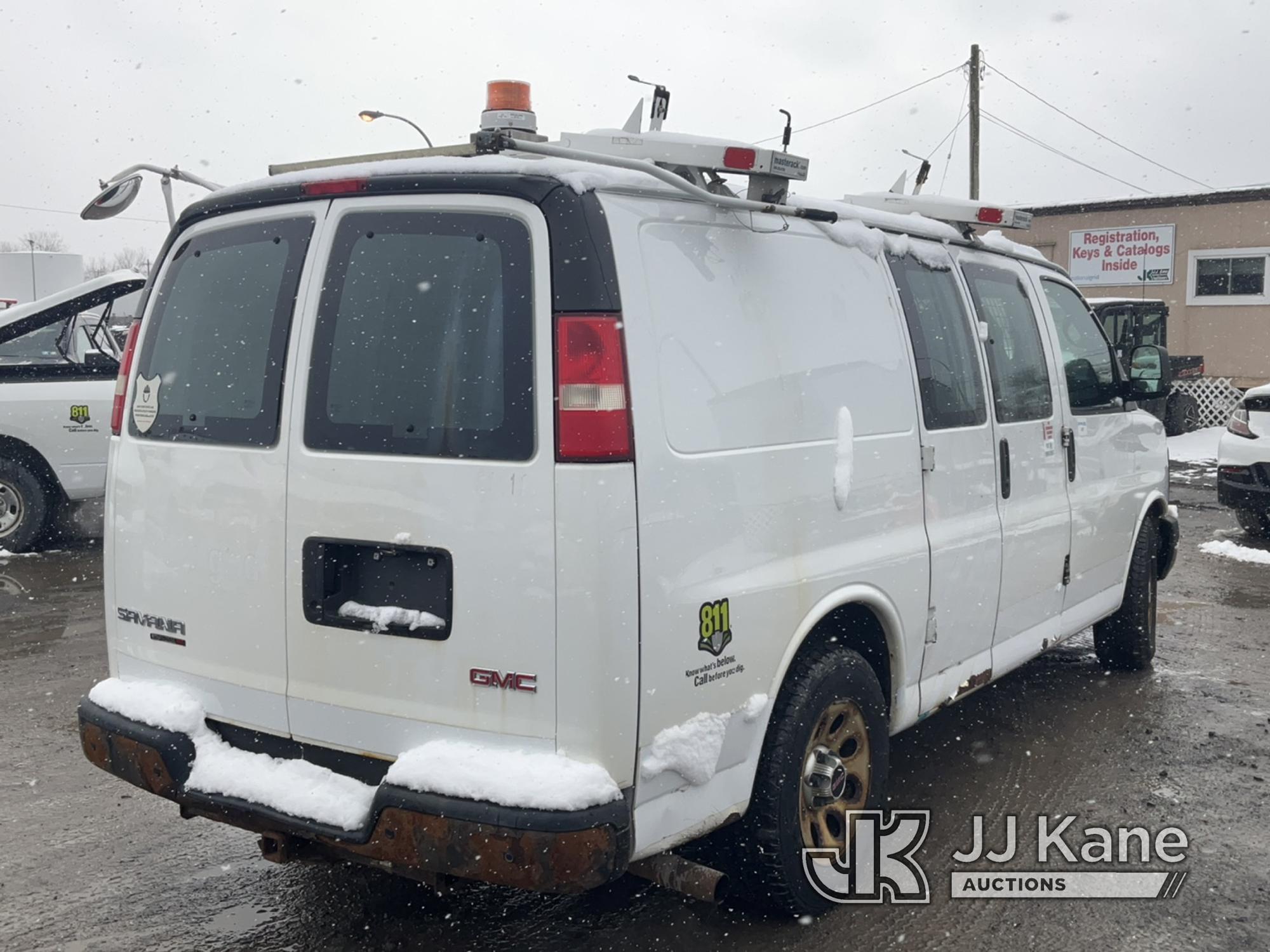 (Rome, NY) 2013 GMC Savana G1500 AWD Cargo Van Runs & Moves, Body & Rust Damage