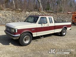 (Shrewsbury, MA) 1988 Ford F250 Extended-Cab Pickup Truck Runs & Moves) (Body & Rust Damage, Parts I