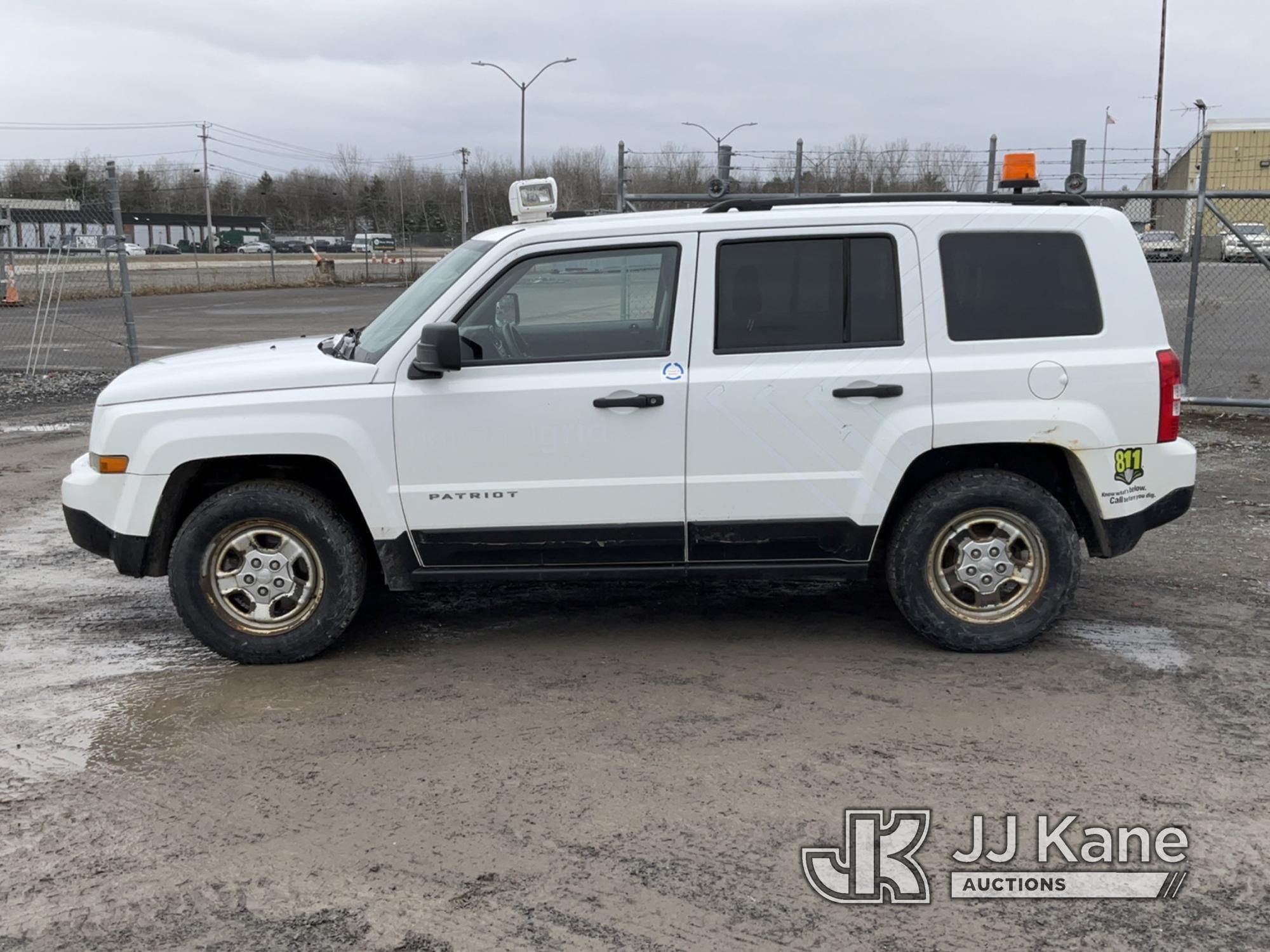 (Rome, NY) 2014 Jeep Patriot 4-Door Sport Utility Vehicle Runs & Moves, Body & Rust Damage