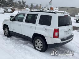 (Bellport, NY) 2015 Jeep Patriot 4x4 4-Door Sport Utility Vehicle Runs & Moves, Engine Light On, Bod