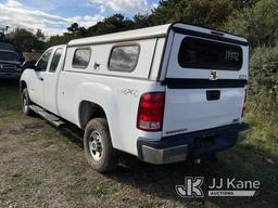 (Bellport, NY) 2010 GMC Sierra 2500HD 4x4 Extended-Cab Pickup Truck Runs & Moves, Body & Rust Damage