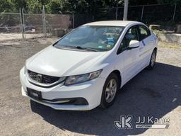 (Plymouth Meeting, PA) 2013 Honda Civic 4-Door Sedan CNG Only) (Not Running, Main Fuse Bad, Body & R