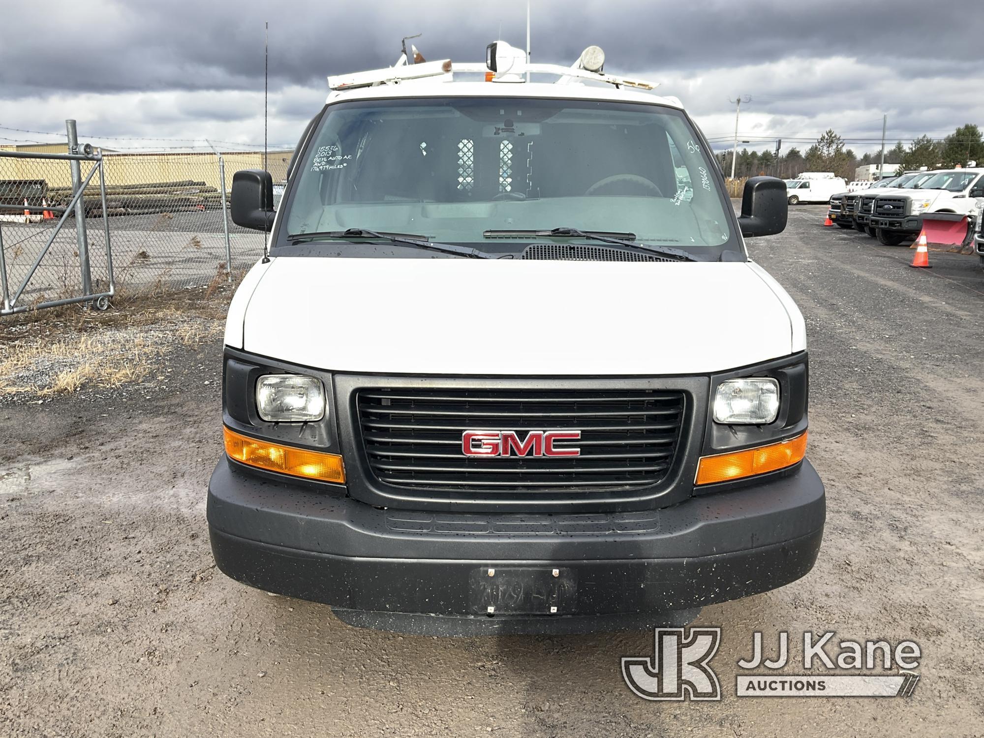 (Rome, NY) 2013 GMC Savana G1500 AWD Cargo Van Runs & Moves, Body & Rust Damage