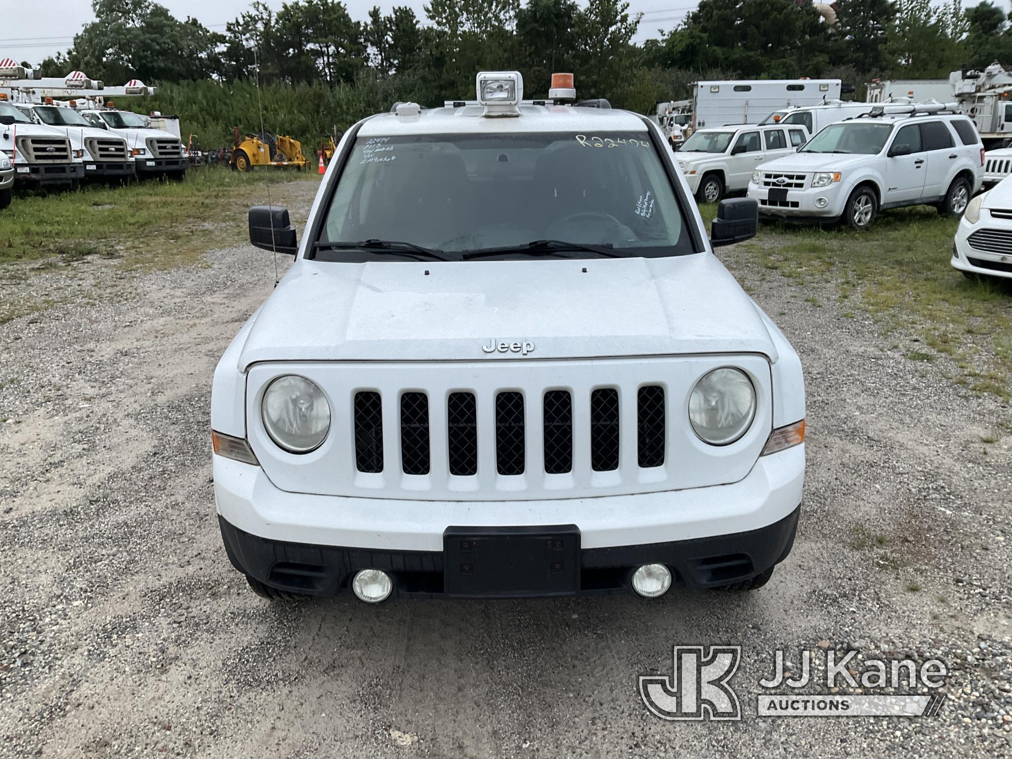 (Bellport, NY) 2013 Jeep Patriot 4x4 4-Door Sport Utility Vehicle Runs & Moves, Engine Noise, Body &