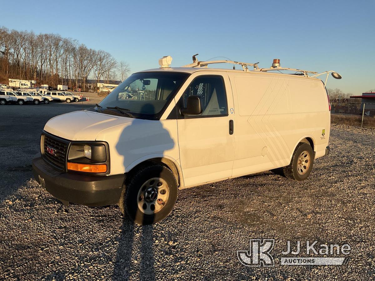 (Shrewsbury, MA) 2014 GMC Savana G1500 AWD Cargo Van Bad Engine, Runs Rough & Moves) (Check Engine L