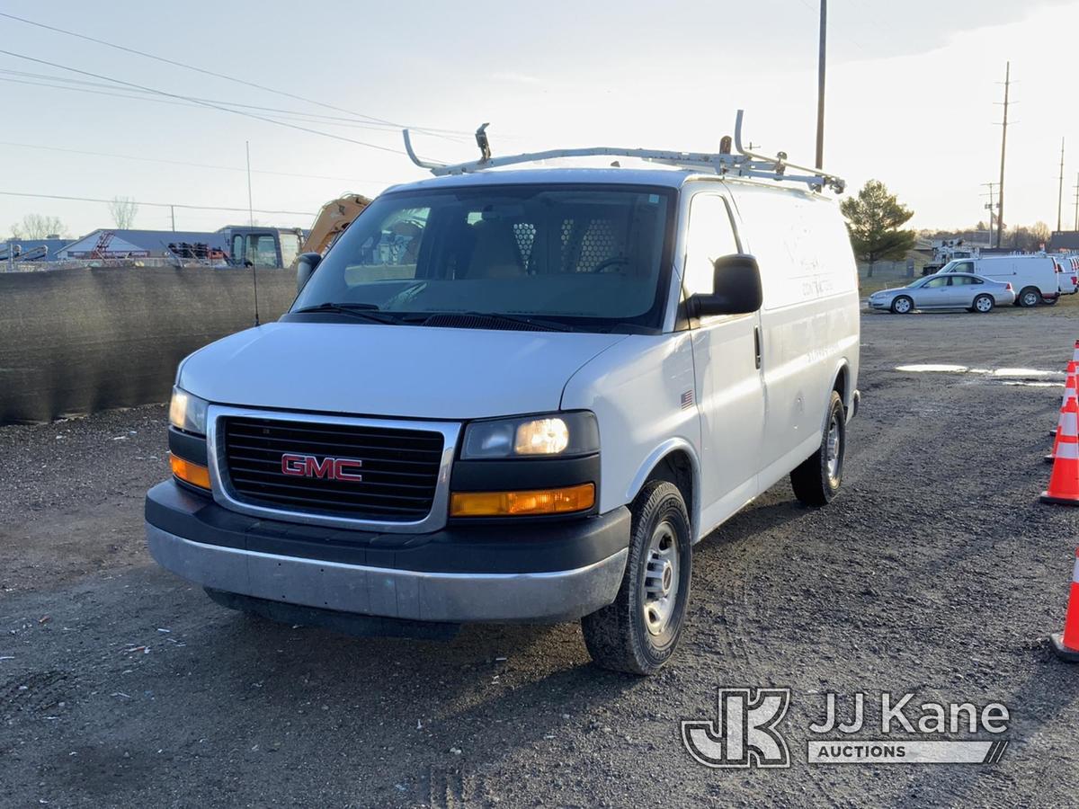 (Charlotte, MI) 2016 GMC Savana G1500 Cargo Van Runs, Moves, Engine Light, Service Traction Control,