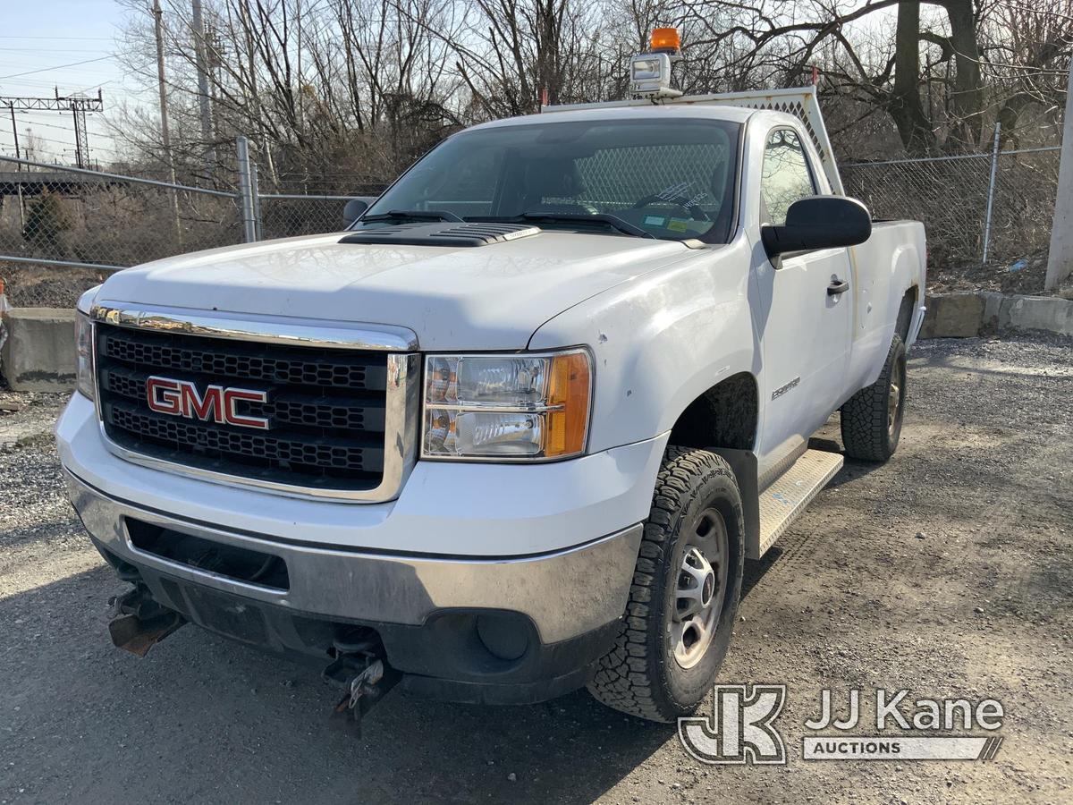 (Plymouth Meeting, PA) 2012 GMC Sierra 2500HD 4x4 Pickup Truck Runs & Moves, Body & Rust Damage, Fra