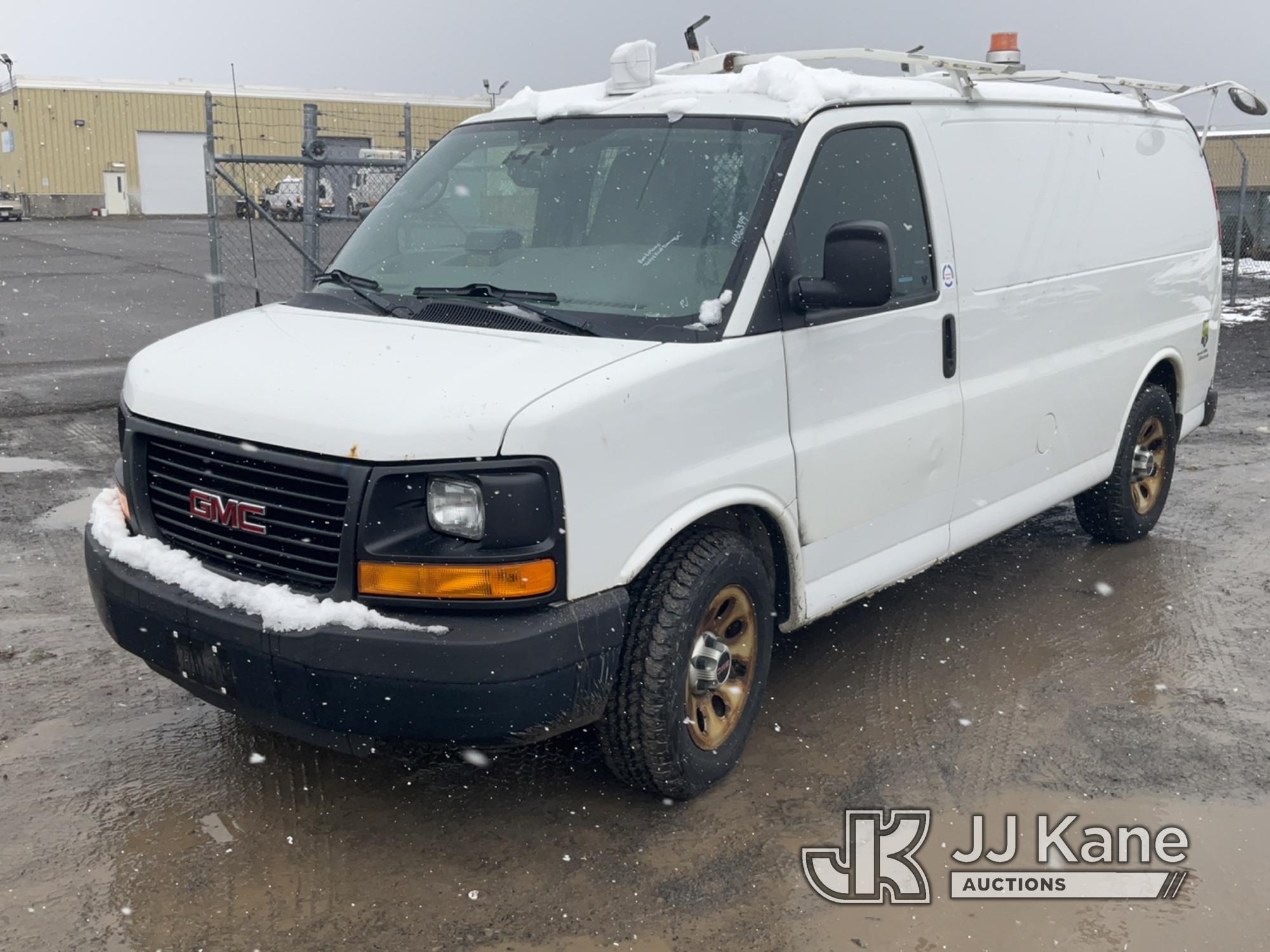 (Rome, NY) 2013 GMC Savana G1500 AWD Cargo Van Runs & Moves, Body & Rust Damage