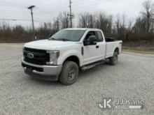 2019 Ford F250 4x4 Extended-Cab Pickup Truck Runs & Moves) (Minor Exhaust Leak