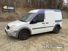 2012 Ford Transit Connect Mini Cargo Van Runs & Moves) (Rust Damage