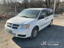 2010 Dodge Grand Caravan Mini Cargo Van Runs & Moves, Body & Rust Damage